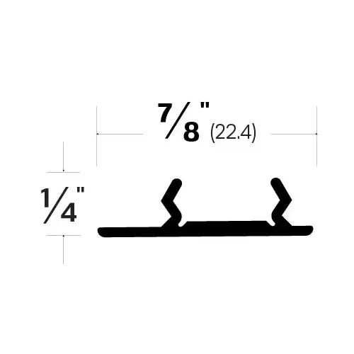 Replacement Snap Cover Clear Anodized Aluminum