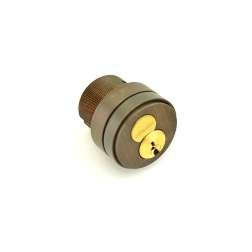 Full Size Interchangeable Mortise Cylinder C Keyway with Compression Ring; Spring; 3/8" Blocking Ring; and L9060 Cam Oil Rubbed Bronze Finish