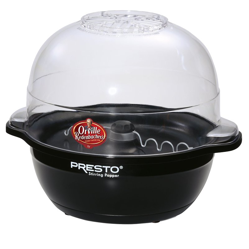 Presto 05204 Orville Redenbacher's Series Popcorn Popper, 6 qt Kernel, 900 W Gloss