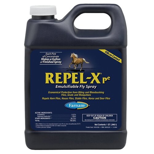 Repel-X Emulsifiable Fly Spray, 32 oz Bottle