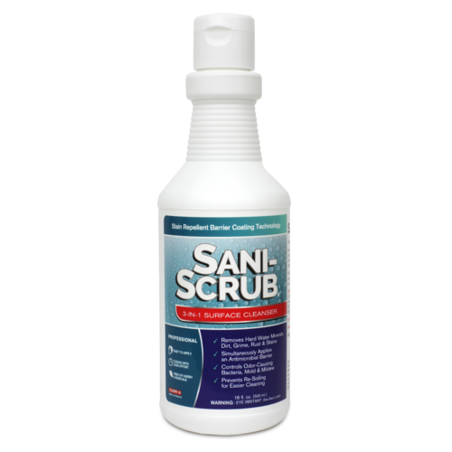 Unelko 61152 Sani-Scrub 3-In-1 Surface Cleanser and Protectant, 16 oz