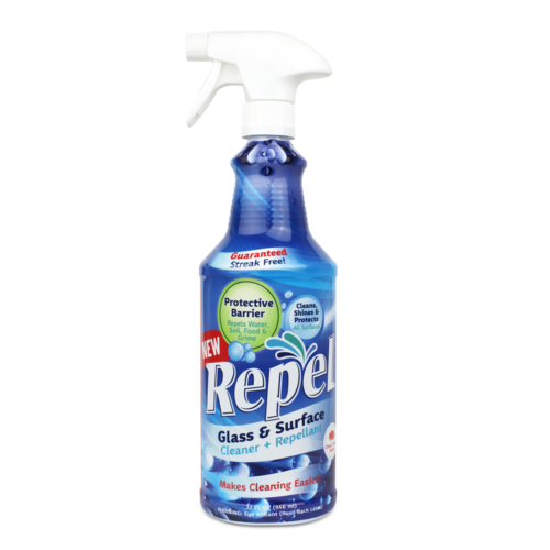 Unelko 77702a Glass and Surface Cleaner and Repel, Eco Friendly, 32 oz