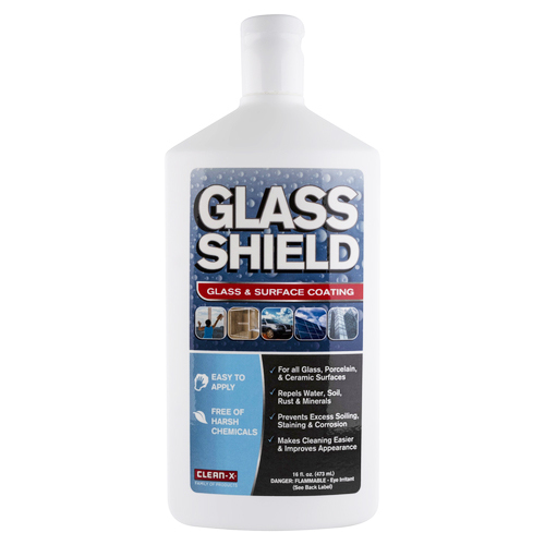 Shield Glass and Surface Coating For Showers, Tiles, Mirrors and Cars, 16 oz