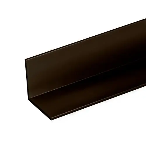 2" x 2" Aluminum L-Bar Dark Bronze Anodized  36" Length - pack of 50