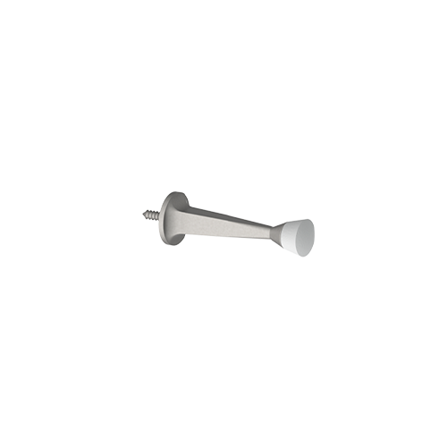 210 3" Rigid Door Stop, Antique Nickel Finish