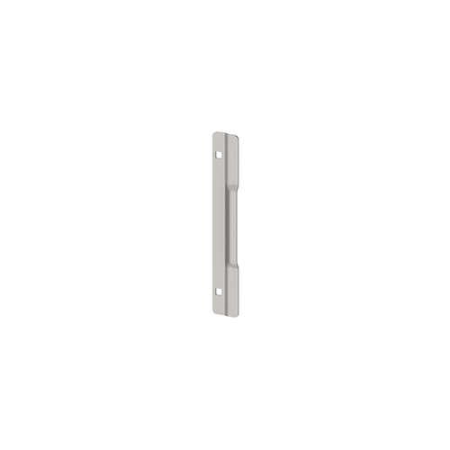 345D Narrow Latch Protector Plate, Satin Stainless Steel Finish