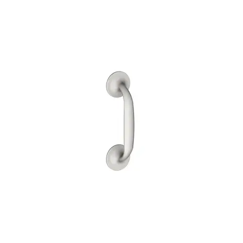 7N Large Base Cast Door Pull with 5-1/2" Center to Center Bright Chrome Finish