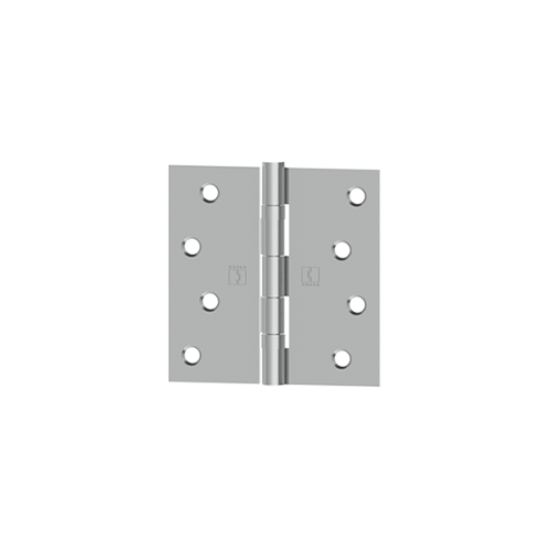 BB1541 3-1/2" x 3-/12" Square Corner Full Mortise Residential Weight Ball Bearing Hinge Satin Stainless Steel Finish