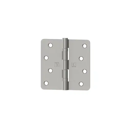 RCBB1741 4" x 4" 1/4" Radius Full Mortise Residential Weight Ball Bearing Hinge Matte Antique Bronze Finish - pack of 2