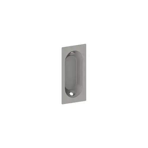 2640 Oblong Flush Pull, Antique Bronze Finish