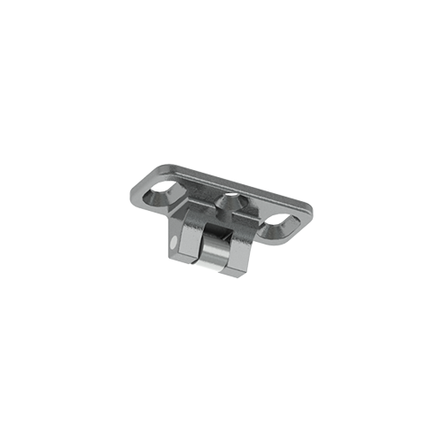 Hager 016206 4923 Top Strike for 4500 Surface Vertical Rod Devices, Satin Stainless Steel Finish