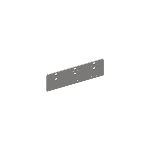 5114 Low Clearance Top Jamb Mount Drop Plate for 5100 Series Aluminum Finish