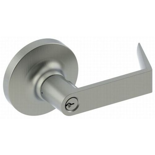 Withnell Lever Storeroom Cylindrical Lock Bright Chrome Finish