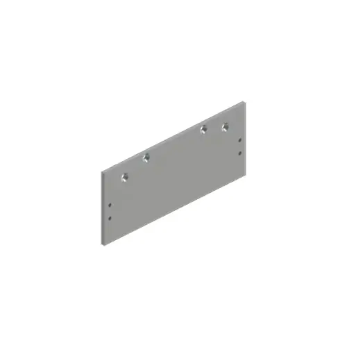 Hager 100600 5916 DROP PLT NARR RAIL/PA COVER BLK 5300 PAINTED FLAT BLACK