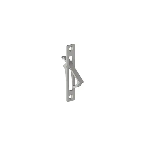 9884 Pocket Door Edge Pull Bright Brass Finish