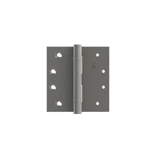 BB1278 Right Hand 4-1/2" x 4-1/2" Full Mortise Standard Weight Ball Bearing One Leaf Tapped Hinge Satin Chrome Finish