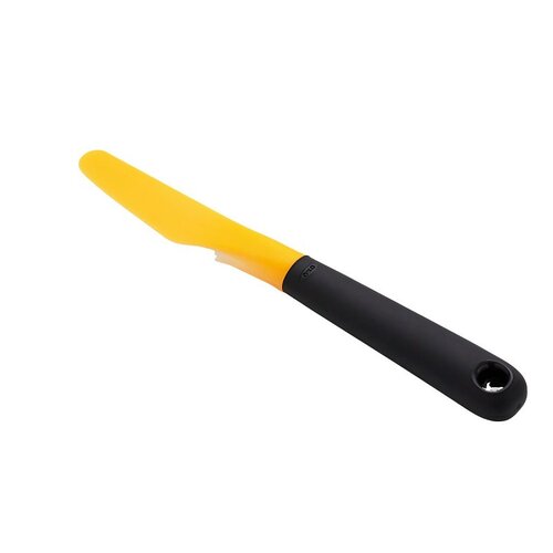 Omelet Turner, 3/4 in W Blade, Silicone Blade