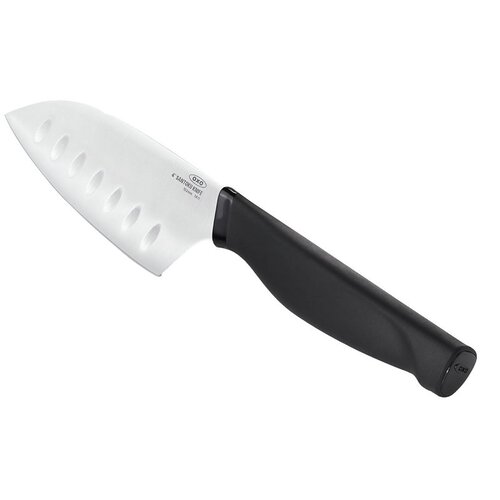 Mini Santoku Knife, 4 in L Blade, Stainless Steel Blade