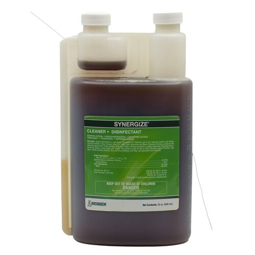Synergize 433600/32 Livestock Disinfectant, Multi-Purpose, 32-oz. Concentrate