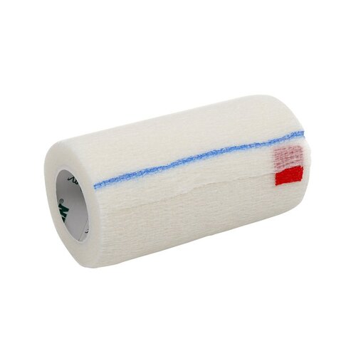 SyrFlex Cohesive Bandage, 5 yd L, 4 in W, White