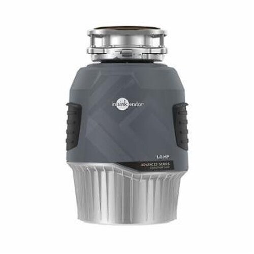 InSinkErator 80022-ISE Garbage Disposal Evolution 1 HP Continuous Feed Gray