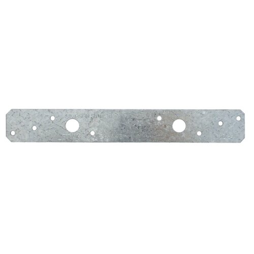 LSTA Strap Tie, 20 ga Gauge, Steel, Galvanized/Zinc - pack of 50