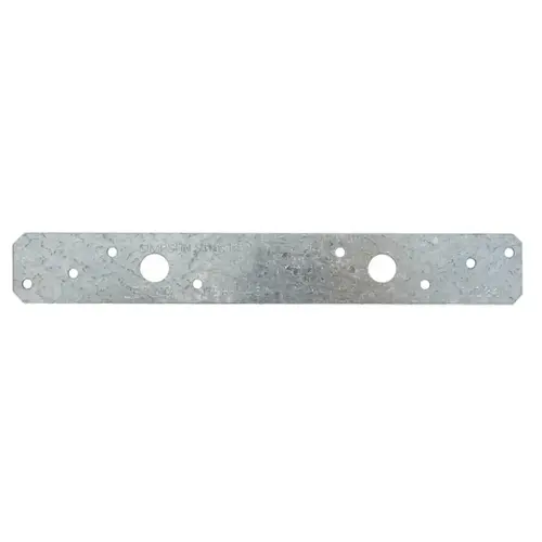 LSTA Strap Tie, 20 ga Gauge, Steel, Galvanized/Zinc