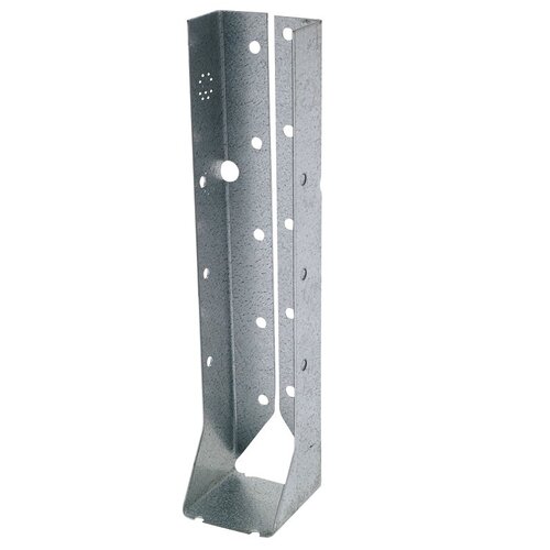 LUC Joist Hanger, 7-3/4 in H, 1-3/4 in D, 1-9/16 in W, 2 x 10 in, Steel, ZMAX