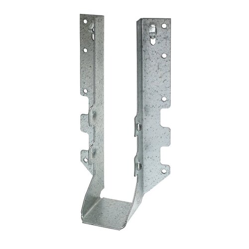 LUS Joist Hanger, 7-13/16 in H, 1-3/4 in D, 1-9/16 in W, Steel, Galvanized/Zinc - pack of 50