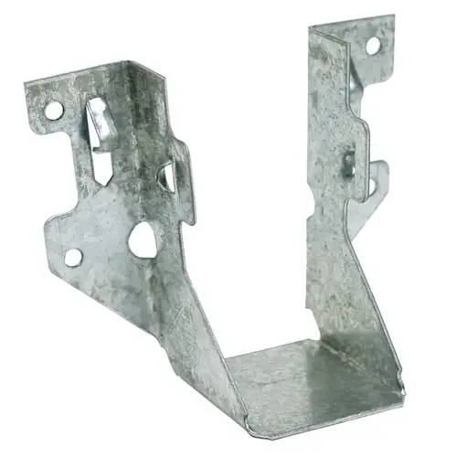 LUS Joist Hanger, 3-1/8 in H, 1-3/4 in D, 1-9/16 in W, Steel, ZMAX, Face Mounting