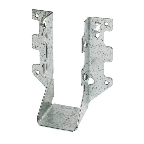 LUS Joist Hanger, 4-3/4 in H, 1-3/4 in D, 1-9/16 in W, Steel, Galvanized/Zinc