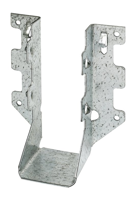 Simpson Strong-Tie LUS26Z LUS Joist Hanger, 4-3/4 in H, 1-3/4 in D, 1-9/16 in W, Steel, ZMAX, Face Mounting