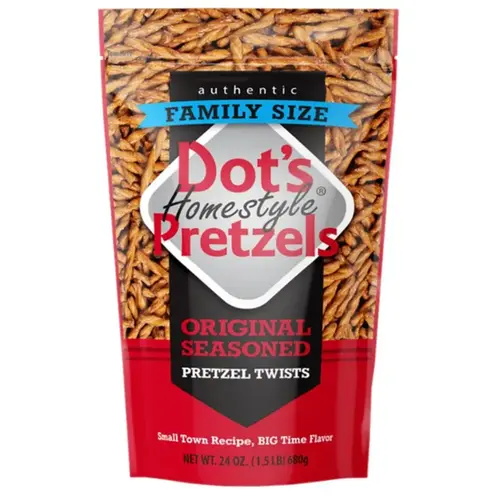 Dot's Homestyle Pretzels 71925 Pretzel Stick, 24 oz Bag