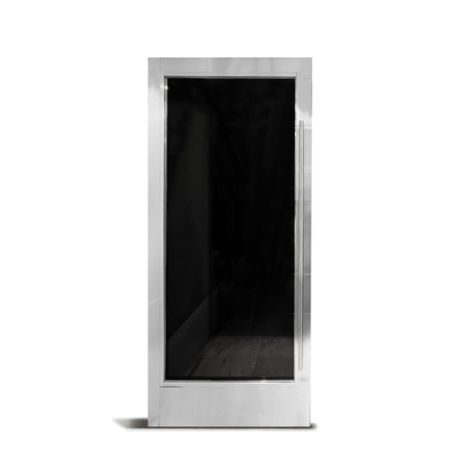 FHC LUX200PSC FHC LUXE 200 Series Custom Single Door - 2-3/16" Stile - Polished Stainless
