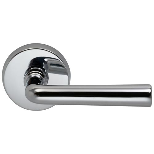 368 Lever Privacy with 2-3/8" Backset, Full Lip Strike, 1-3/8" Door Bright Chrome Finish