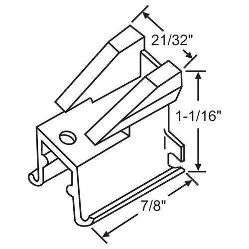 Balance Bottom Bracket With Screw General Bronze