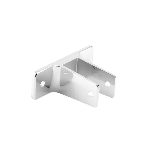 2 Ear Wall Bracket - 1" - Chrome (Single Pack)