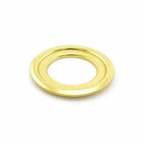 2-1/2" Diameter Deadbolt Adapter Ring, Bright Polished Brass