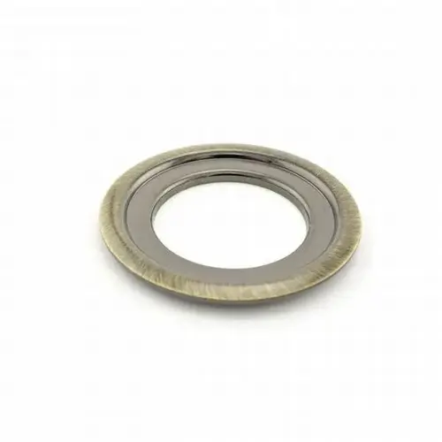 2-1/2" Adapter Ring for 2-1/8" Door Prep Satin Brass Finish