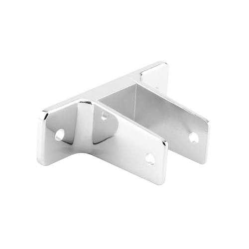 2 Ear Wall Bracket - 1-1/4" - Chrome (Single Pack)