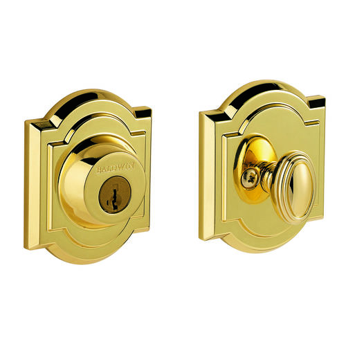 Baldwin Prestige 380ARBL03S Arch Single Cylinder Deadbolt with Smart