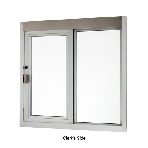 FHC Self-Close Window X0 - 48" x 48" - 1" Insulated Glass - Satin Anodized