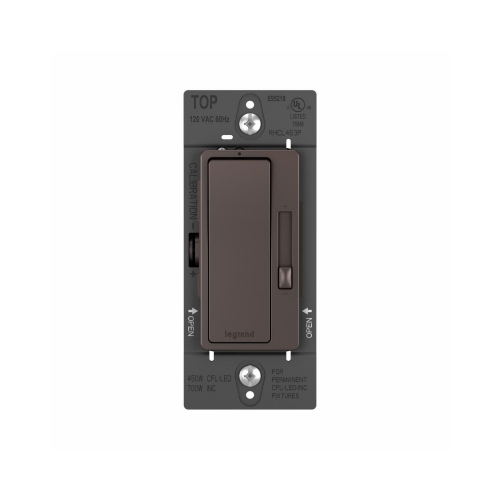 Dimmer Switch Radiant Bronze 450 W Slide Bronze