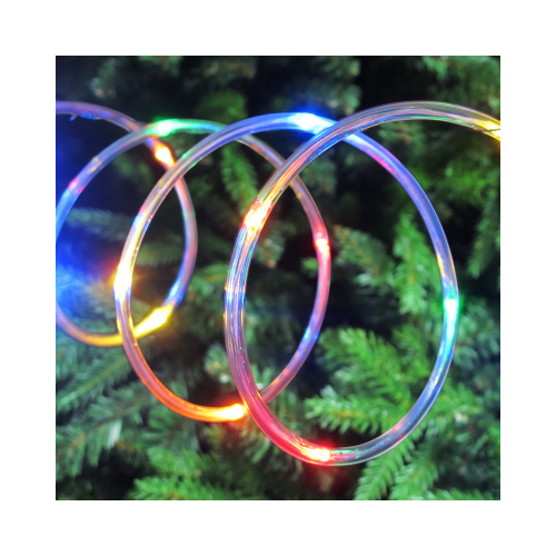 15ft Battery-Operated LED Rope Light- Multi