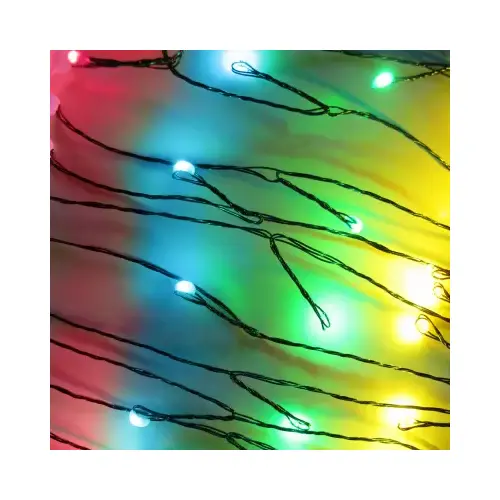 LED Micro Dot Christmas Cluster Lights, Multi Color, 3 Functions, Timer/Battery Operated, 50-Ct.