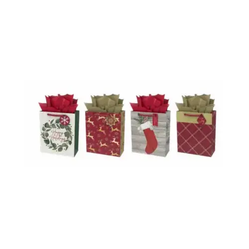 4PK LG Contemp Gift Bag - pack of 12