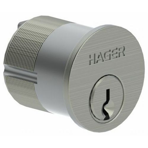 1-1/4" Fixed Mortise Cylinder Satin Chrome Finish