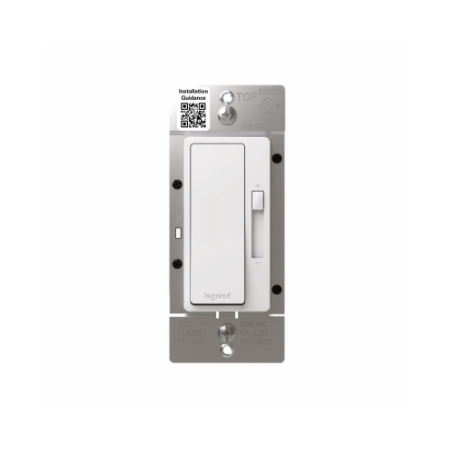 LED Advanced 150W Single Pole/3-Way Dimmer Switch, White