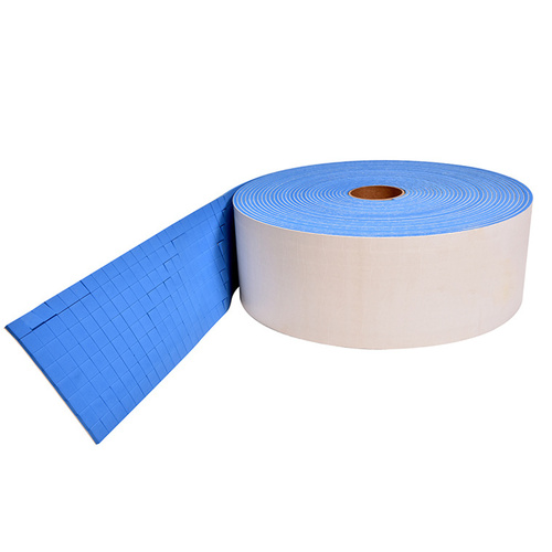 3/4" x 3/4" Non-Adhesive EVA Blue Shipping Pads - pack of 5000