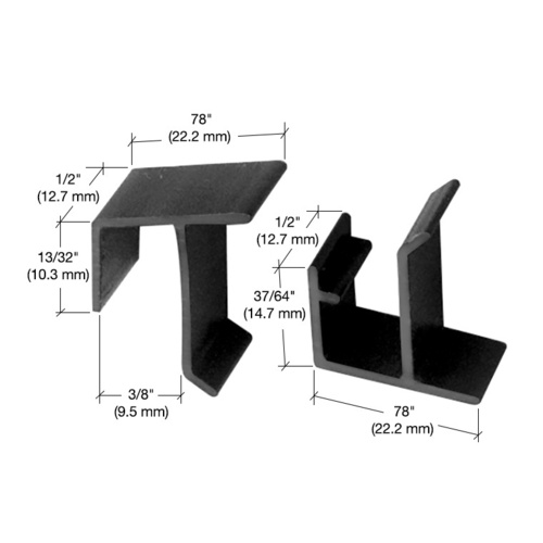 Sliding Window Screen Clips For H&D - Pack Black